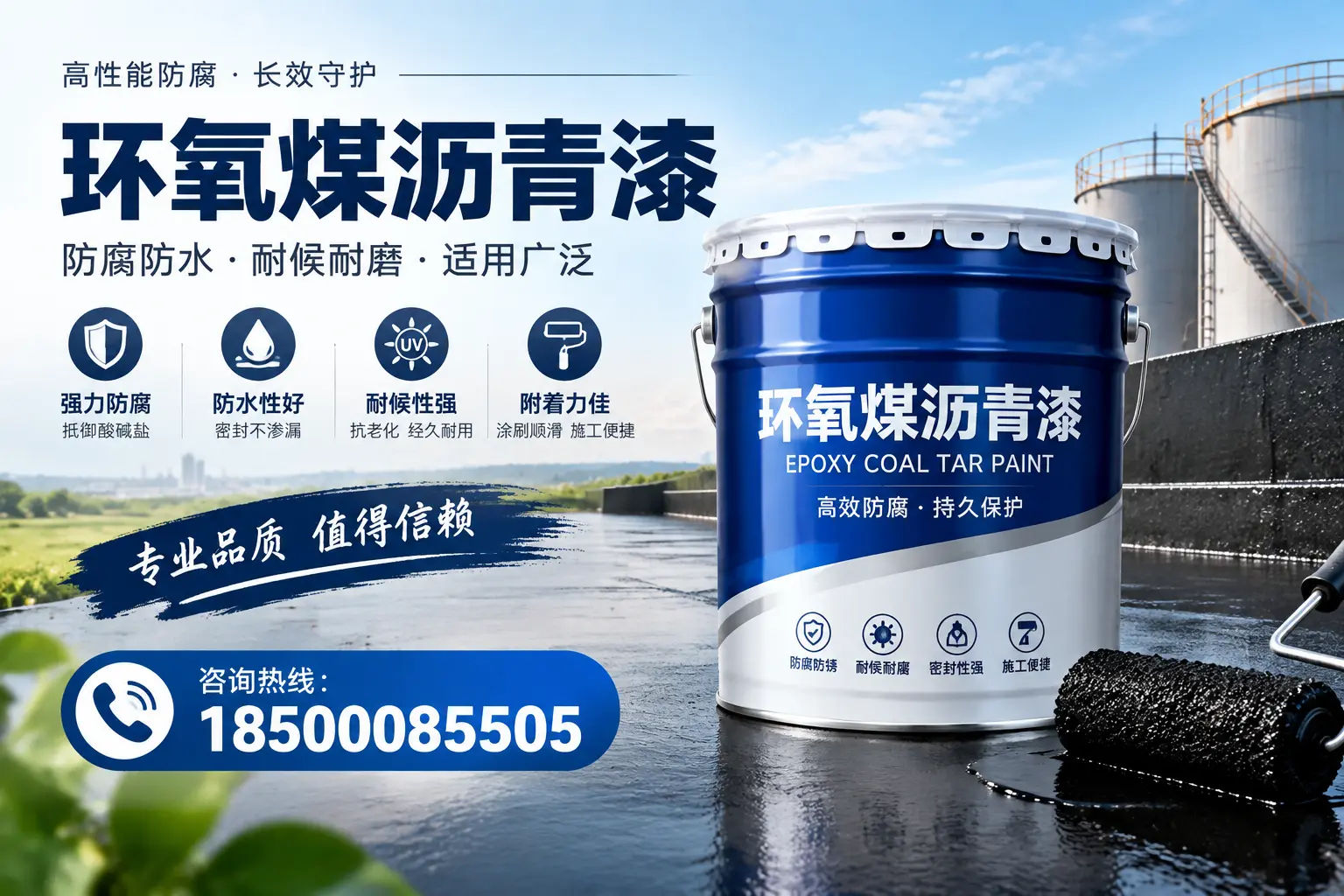 环氧煤沥青漆与油漆的区别，兰陵消费者最关心的问题